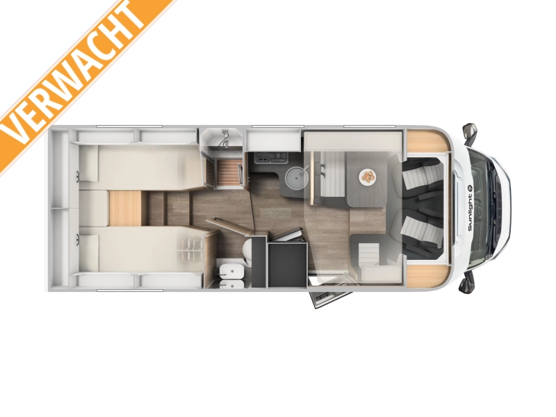 Sunlight T 68 Adventure Edition € 5500 Zomer Voordeel!