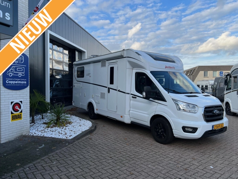 Dethleffs Just Go T 7055 EB automaat, schotel met tv