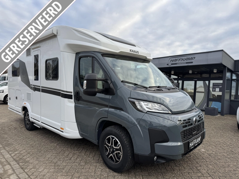 Knaus L!ve Wave 650 MF Live Wave Frans Bed