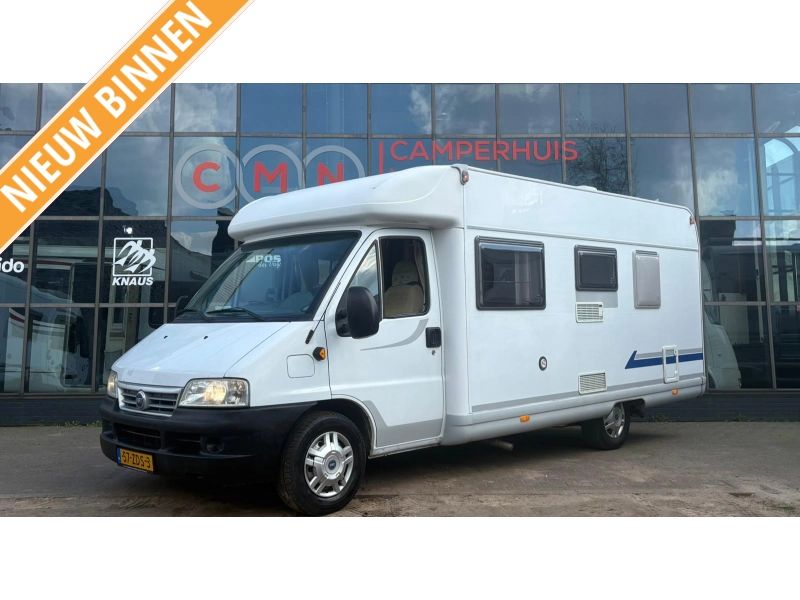 Bürstner Harmony 605 Topindeling,Vastbed