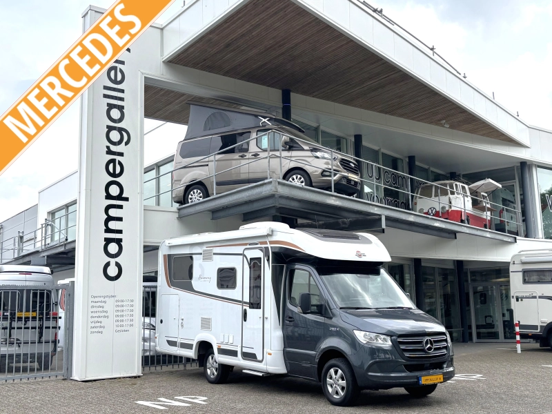 Bürstner Lyseo M Harmony Line 690 ENKELE BEDDEN + HEFBED