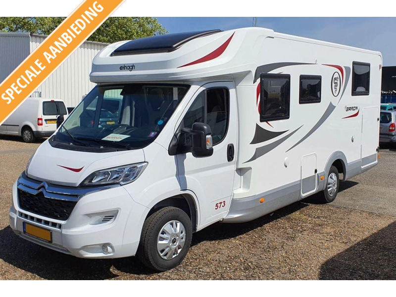 Elnagh Baron 573 - Lengtebedden - 7,45 m.