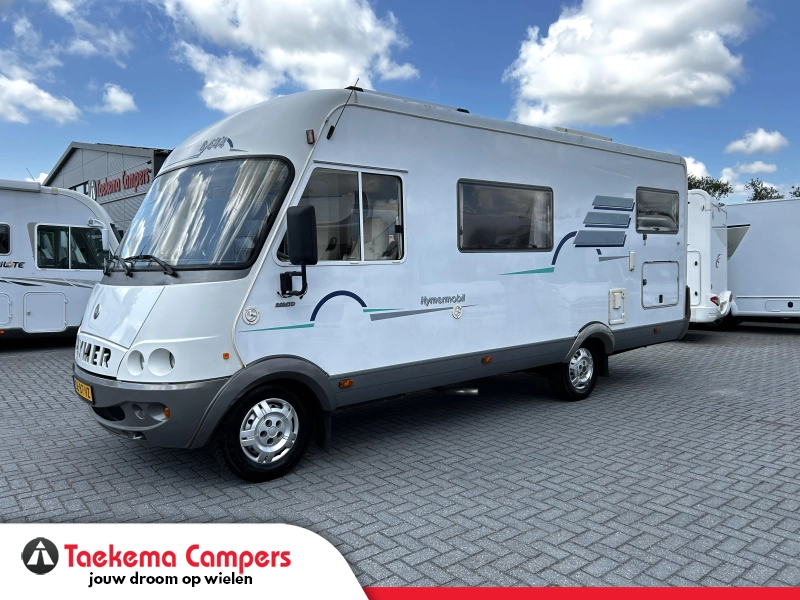 Hymer B644  Dwarsbed/Hefbed/1998/6.7M