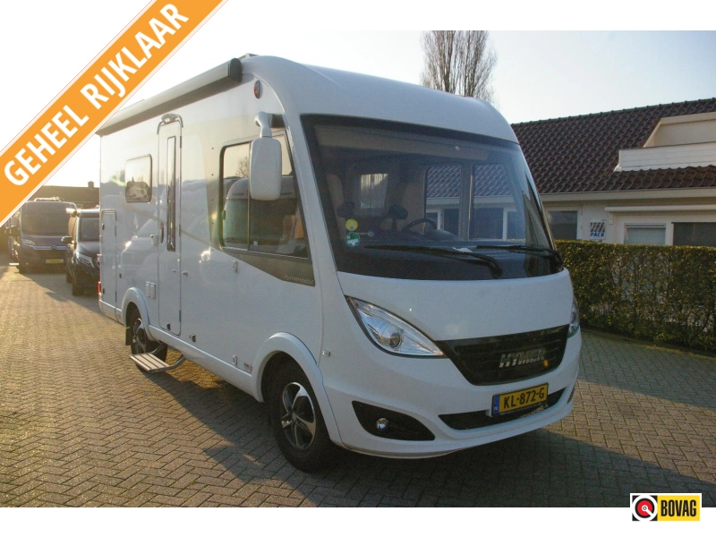 Hymer BML  Hefbed, zeer compact.