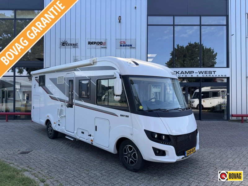 Rapido 8096 DF Zeer compleet uitgevoerd
