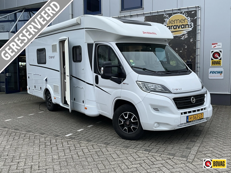 Dethleffs Trend 7017 T ENKELE BEDDEN-AUTOMAAT