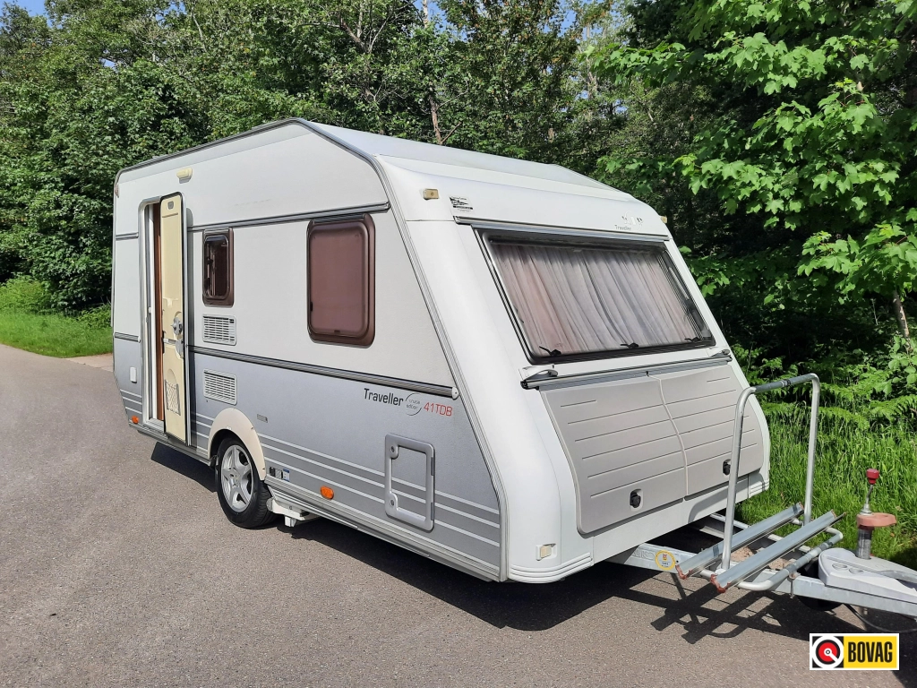 Kip Traveller 41 TBD Mover 2xFietsrek Voortent