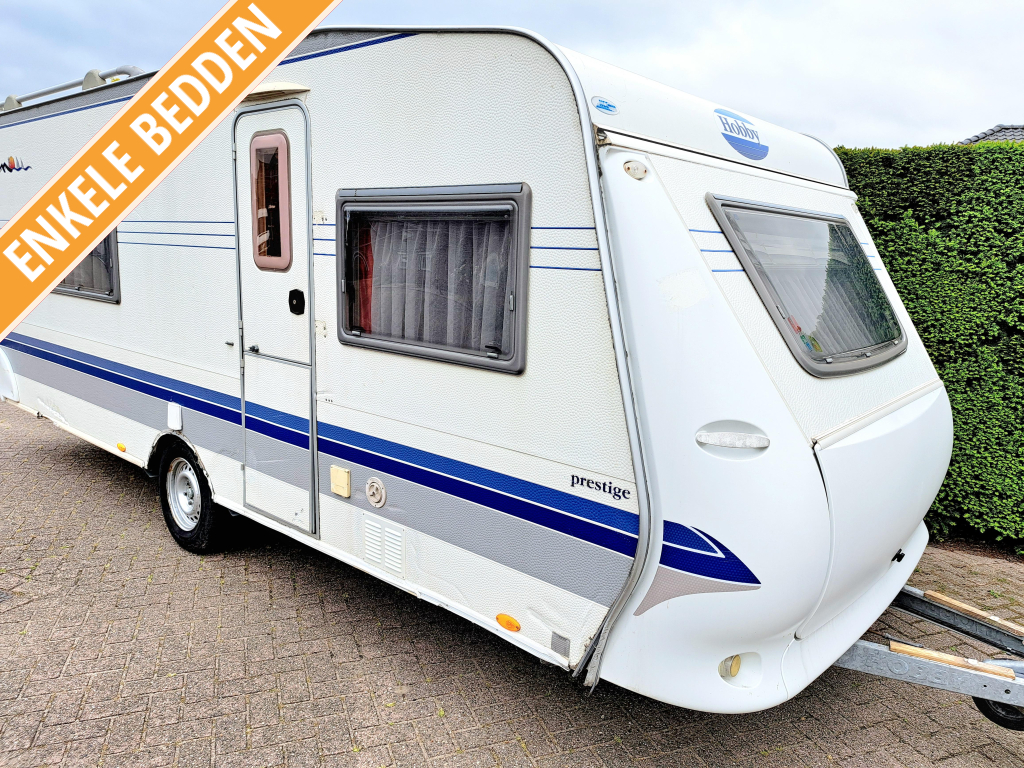 Hobby Prestige 560 Enkele bedden Schade!