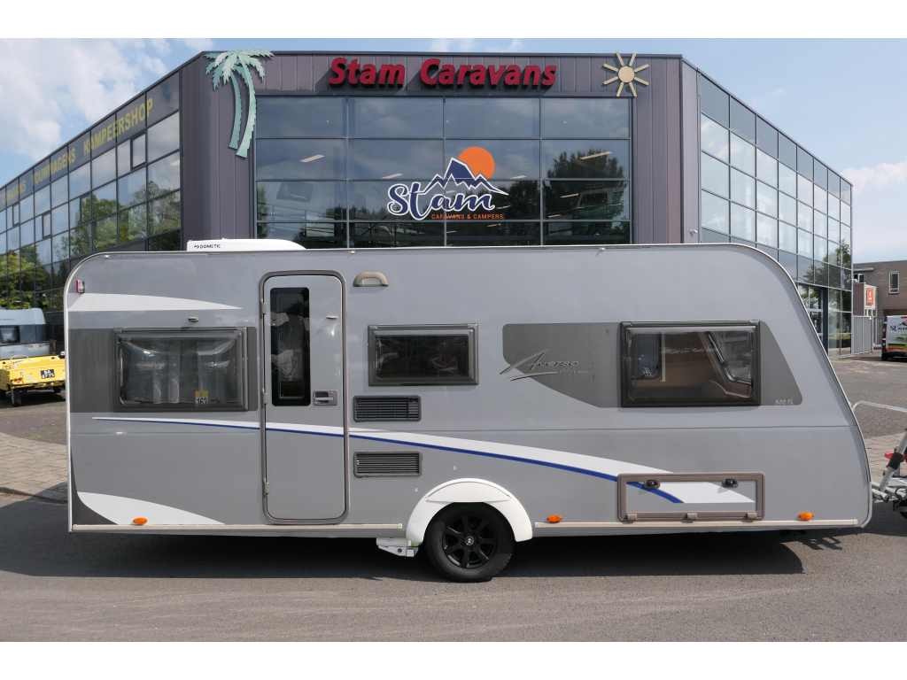 Bürstner Averso Fifty 500 TL enk bed, mover en airco