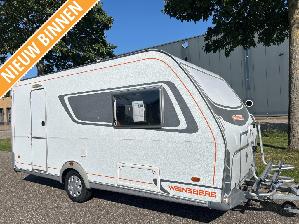 Weinsberg CaraOne 420 QD VOORTENT, VAST BED