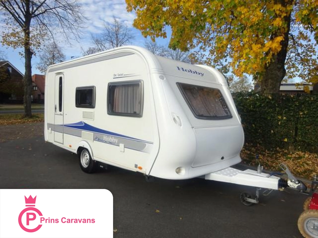 Hobby De luxe 440SF Vast Bed en Mover