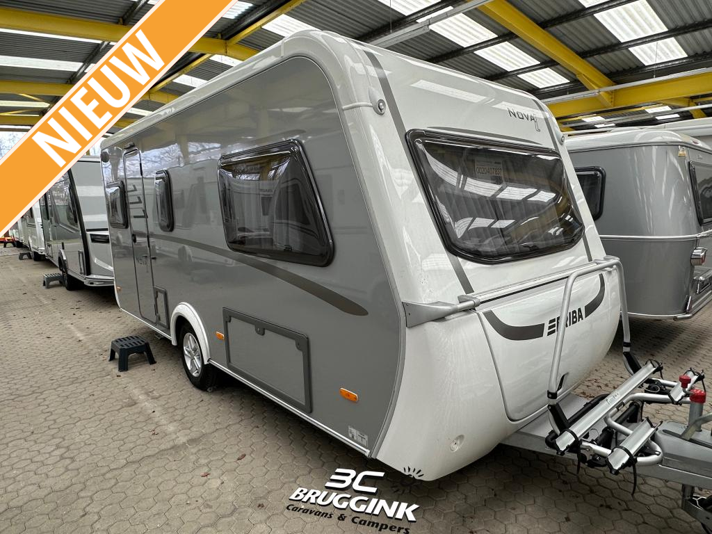 Eriba Nova Light 470 - ENKELE BEDDEN