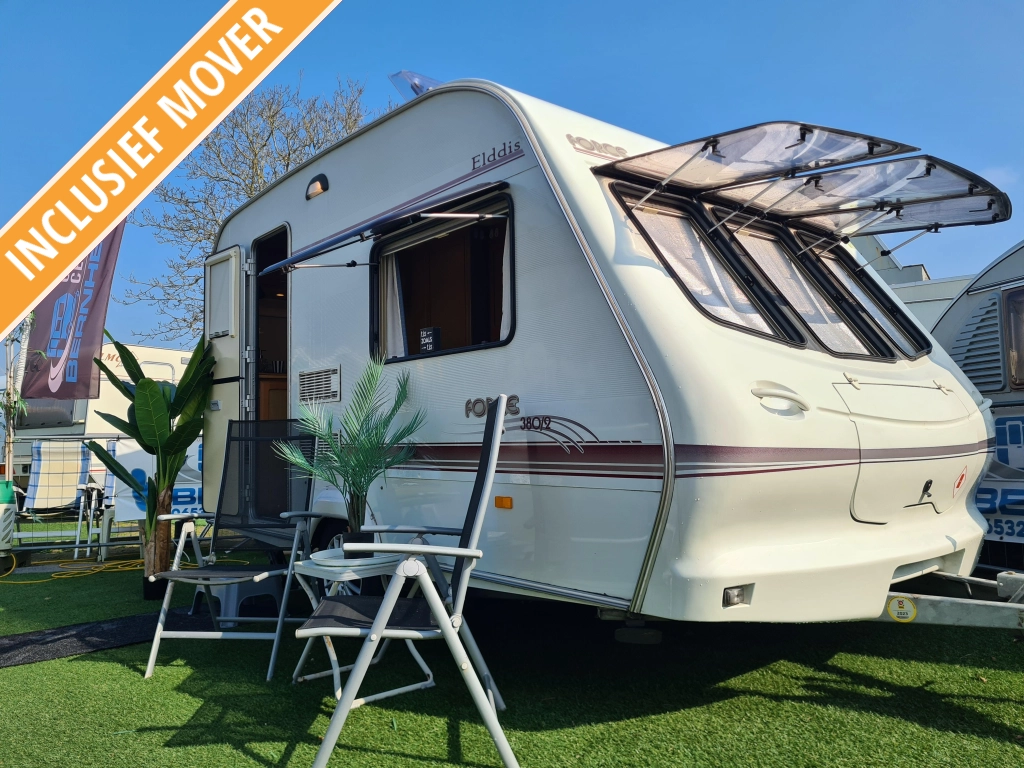 Elddis Force 380 /2 MET VOORTENT EN MOVER