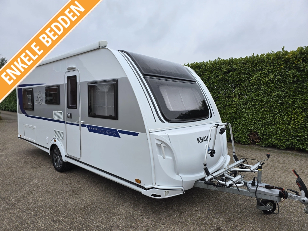 Knaus Sport Silver Selection 540 UE Luifel mover Fietsenrek