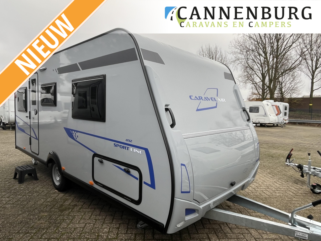 Caravelair Sport Line 492 Actie: Gratis Mover