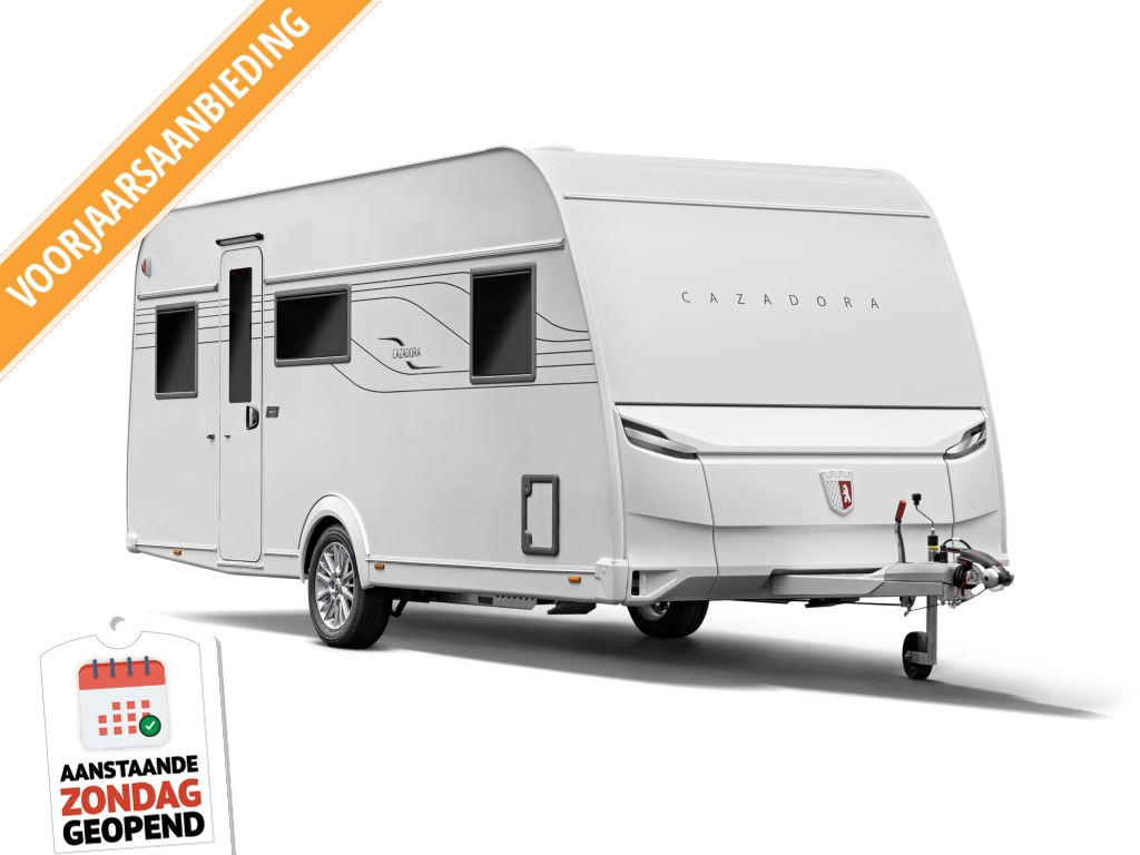 Tabbert Cazadora 495 HE 2026 model met mover