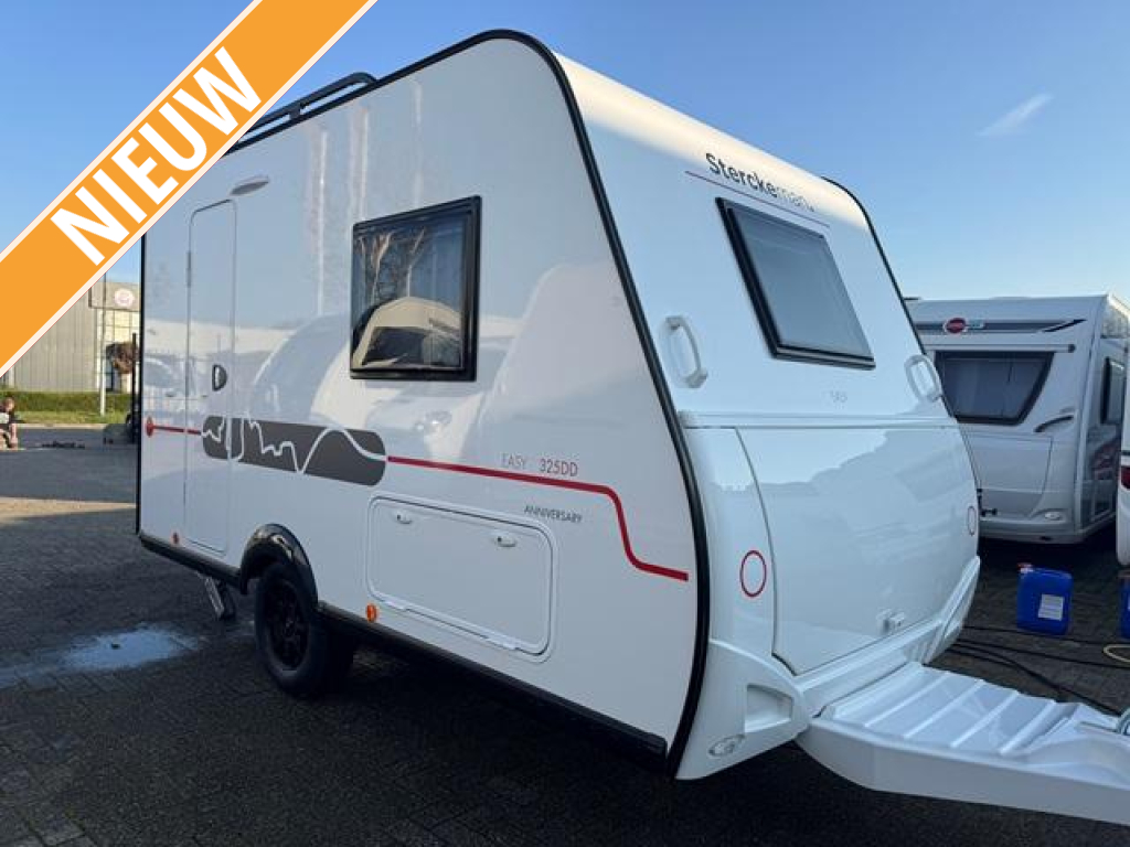 Sterckeman Easy 325 DD Anniversary € 2.500,- gratis opties!!