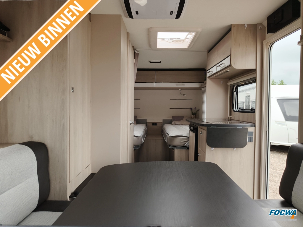 Caravelair Antares Style 450 Mover 2 Enkele Bedden Zit