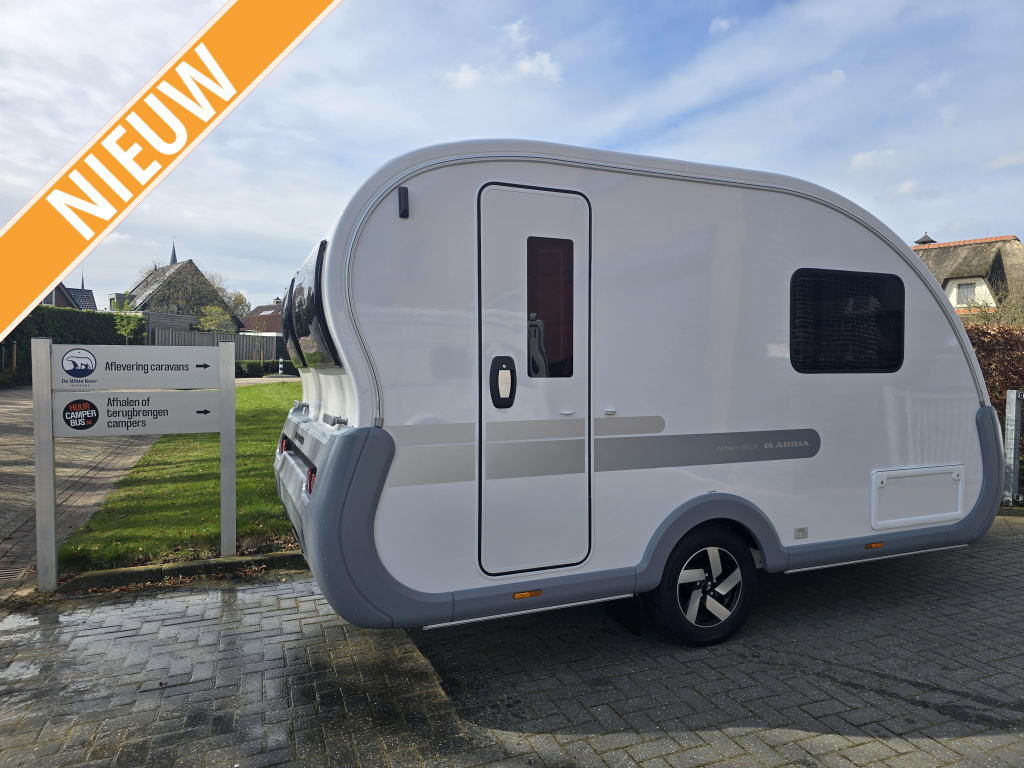 Adria Action 391 LH met nieuwe mover + autark