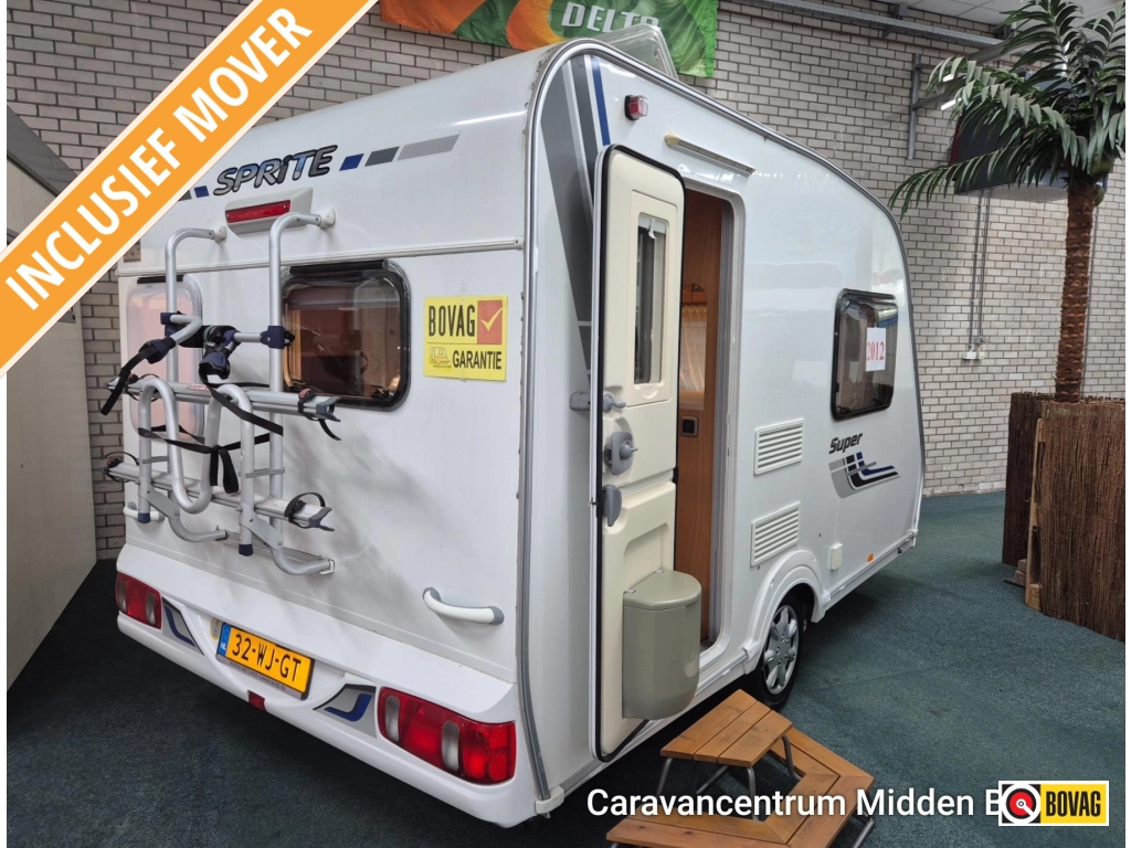 Sprite Super 370 EK 2012 Truma mover luifel