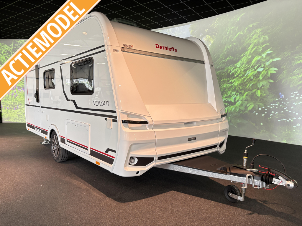 Dethleffs Nomad 460 EL enkele bedden / buitengas