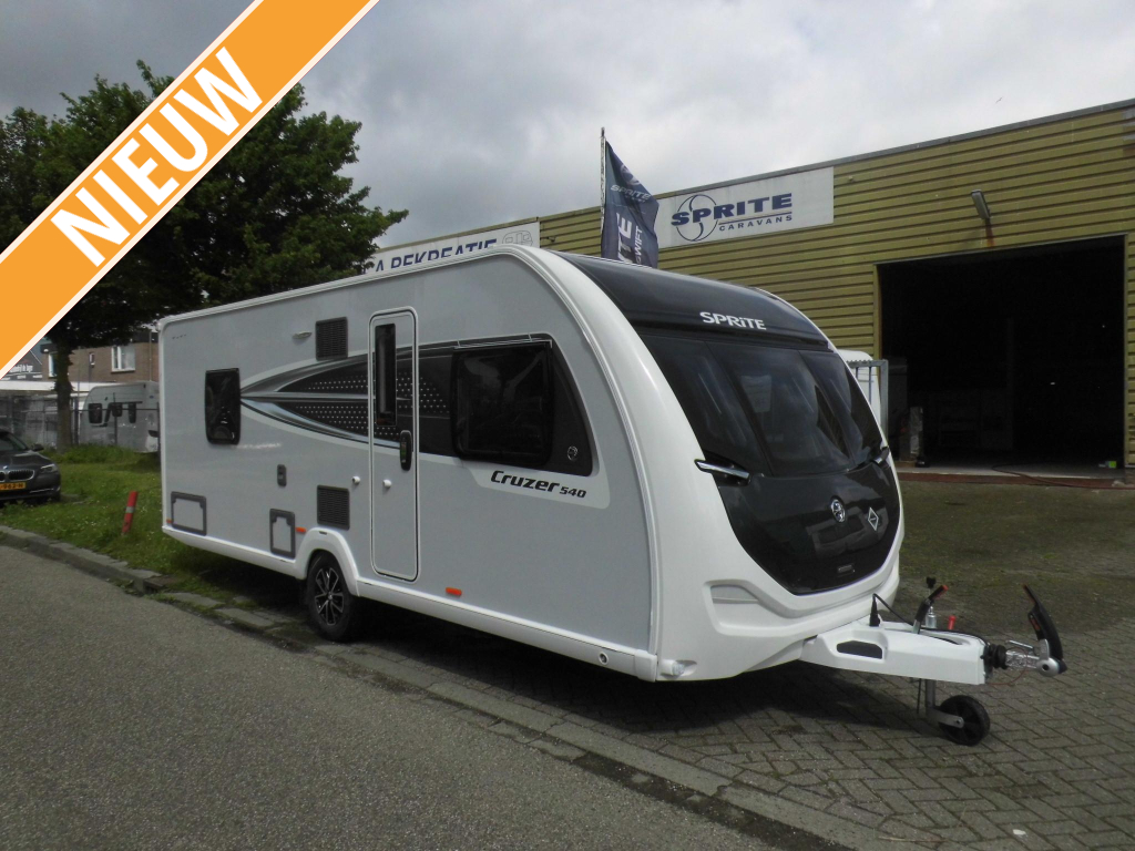 Sprite Cruzer 540 SR Nieuw modeljaar 2026!