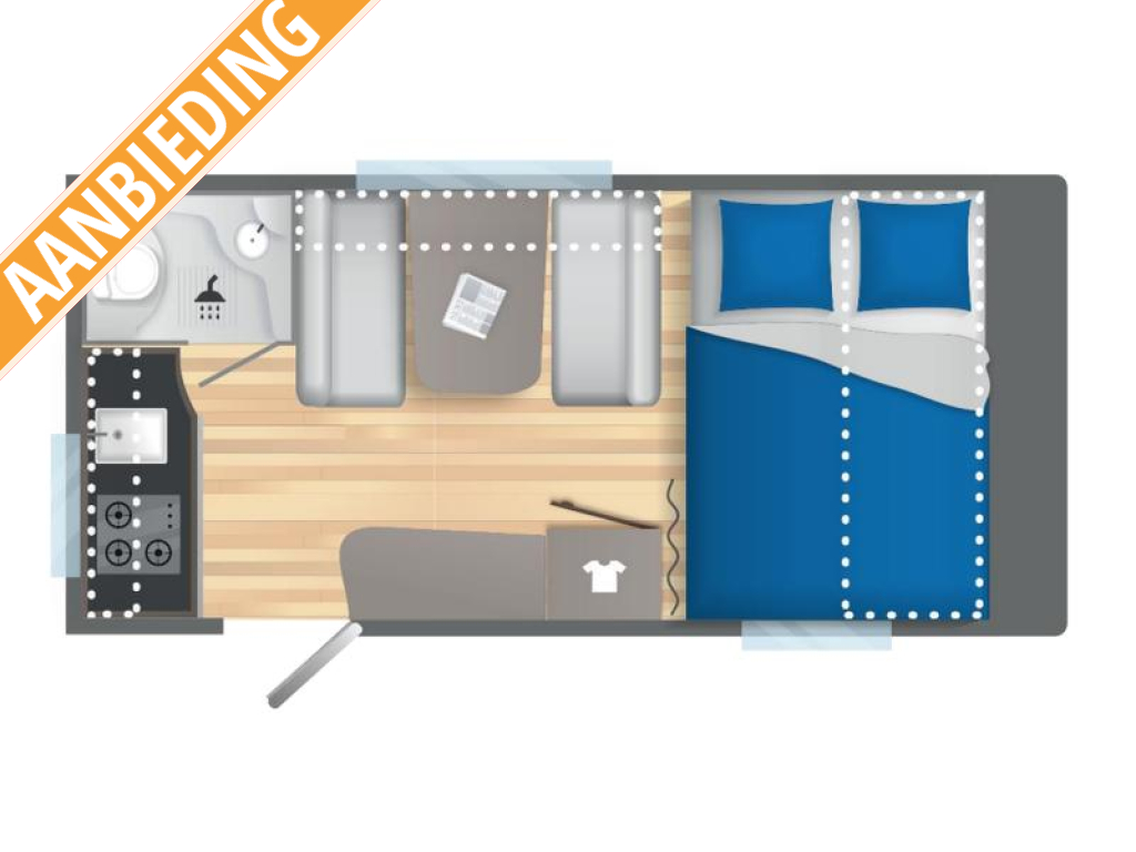 Caravelair Alba 400 2025 Aanbieding !!!