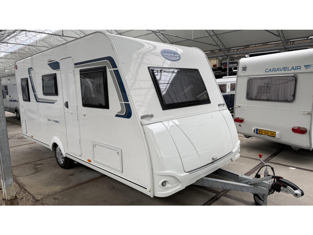 Caravelair Alba Family 497 3 Stapelbed, Mover, Airco