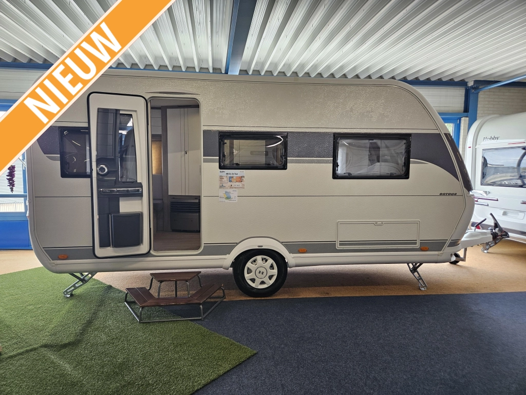 Hobby On Tour 460 DL 2026/TUSSENBED/1500KG