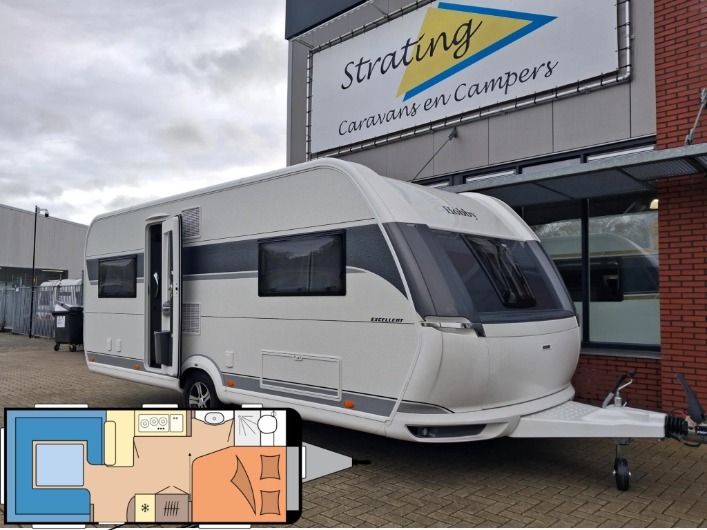 Hobby Excellent 560 CFE NIEUW!! MET HOEKKEUKEN!!
