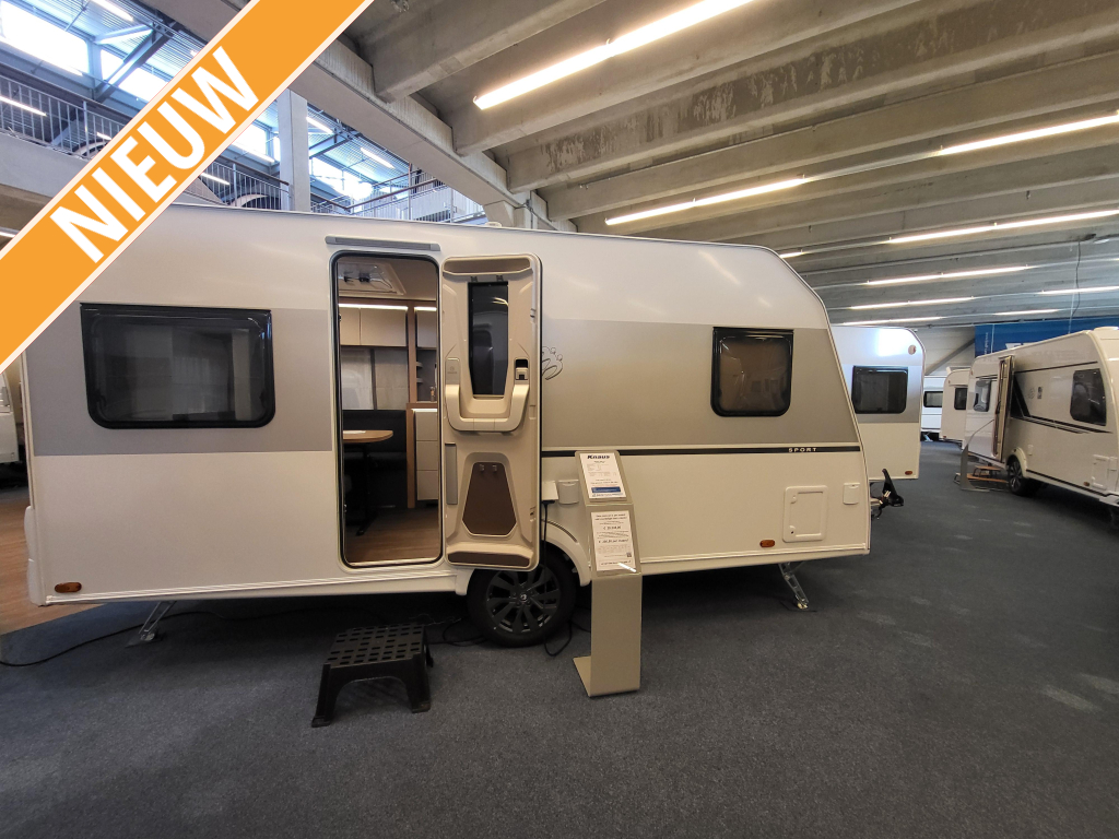 Knaus Sport 450 FU af fabriek mooi compleet