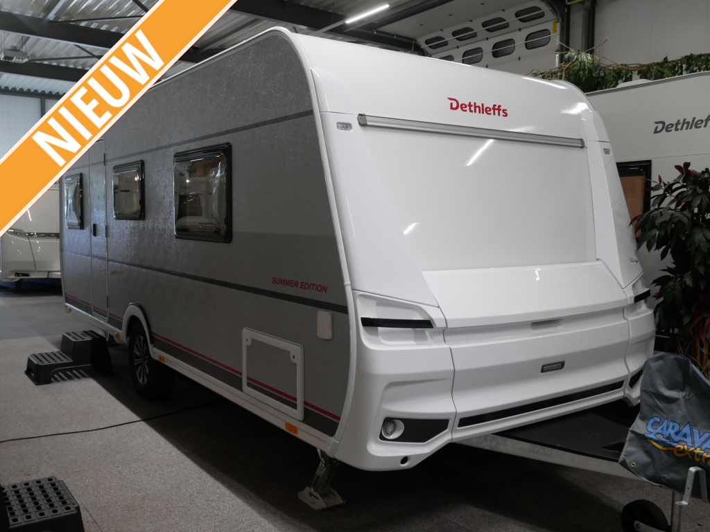 Dethleffs Summer Edition 530 DR Rondzit + Queensbed