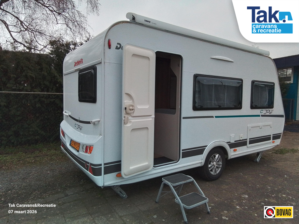 Dethleffs C'Joy 420 QSH Compleet met dwars bed