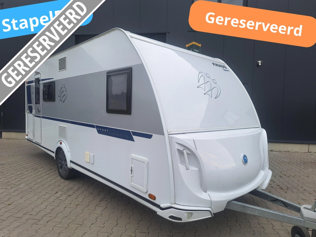 Knaus Sport Silver Selection 540 FDK Stapelbed - Airco !