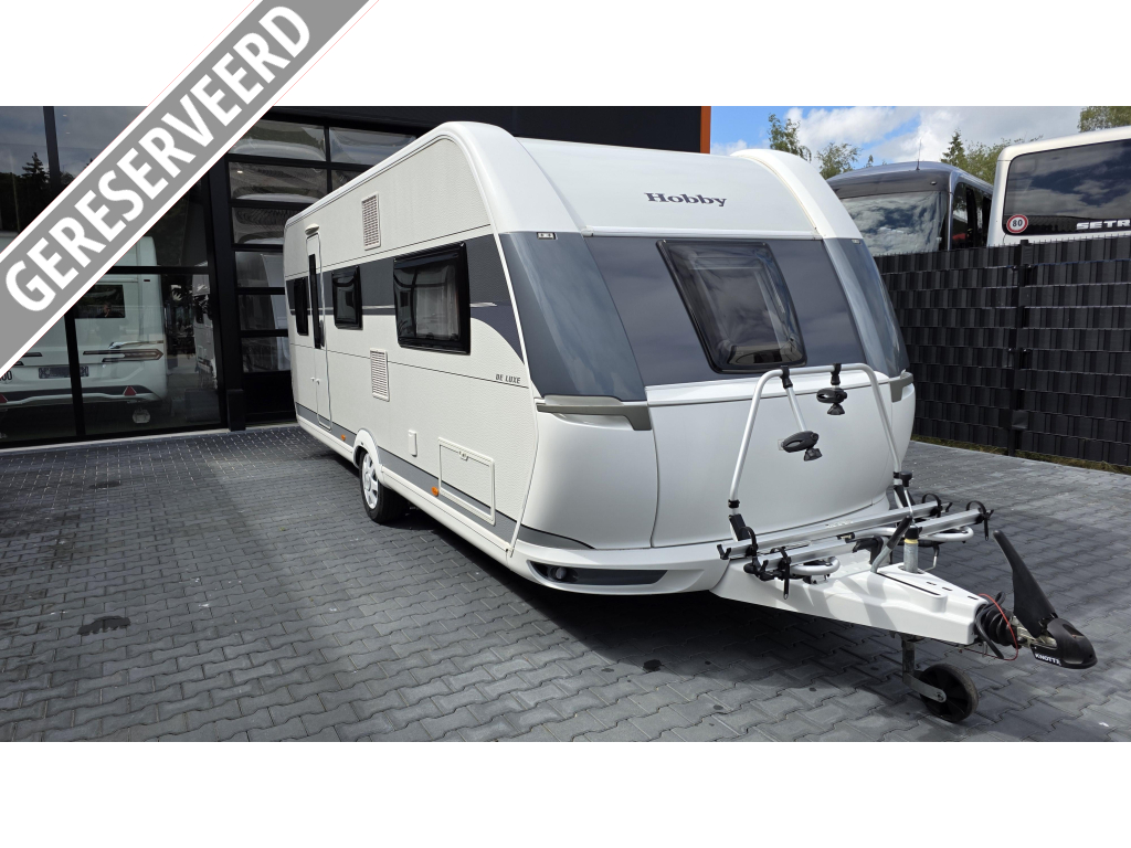 Hobby De Luxe 540 KMFE Mover,Voortent,Stapelbed
