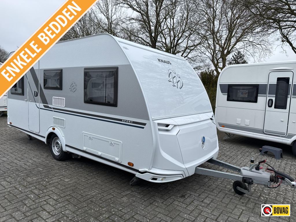 Knaus Sport 460 EU Mover/TV steun/Res. wiel