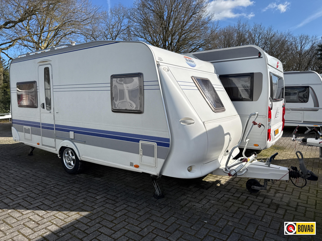 Hobby De Luxe 460 UFE Mover/Voortent/Fietsdr.