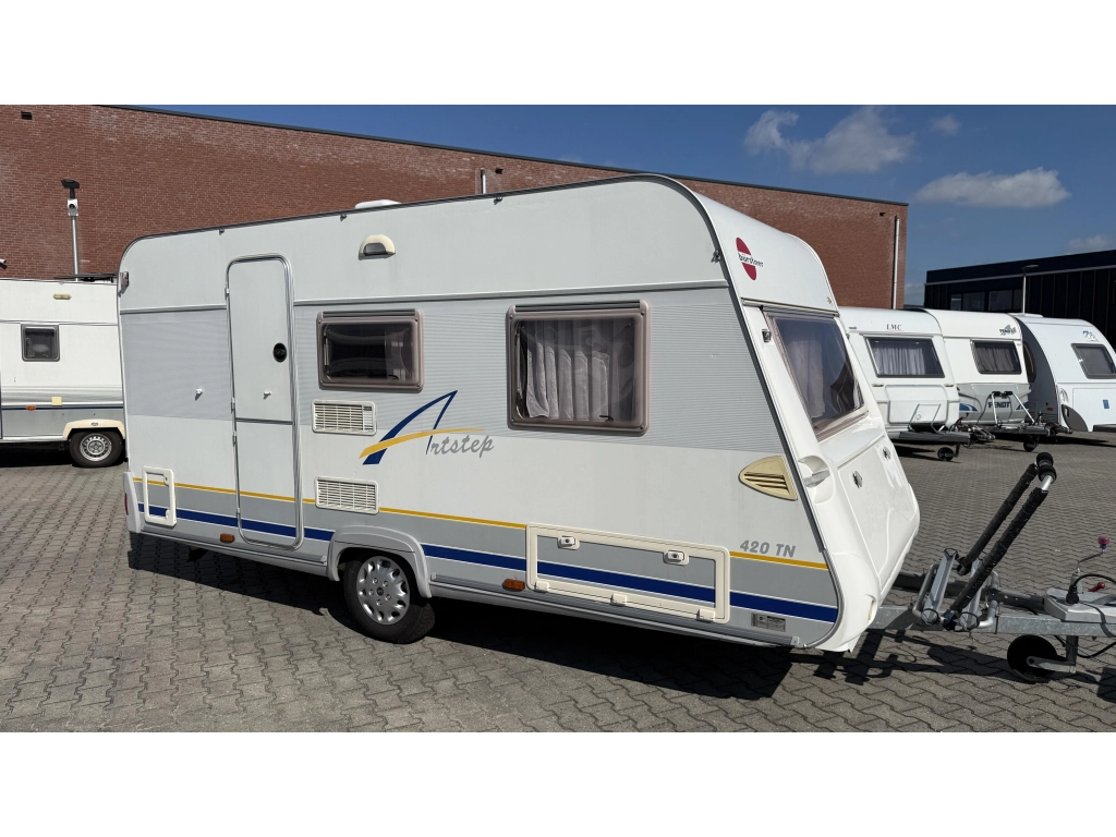 Bürstner Artstep 420 TN 2x zitgroep toilet