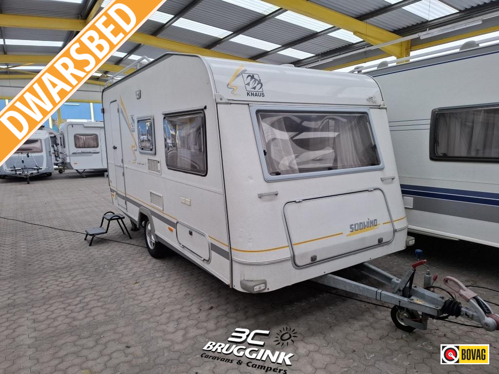 Knaus Sudwind As Good As Gold 400 TMF Dwars Bed Treinzit