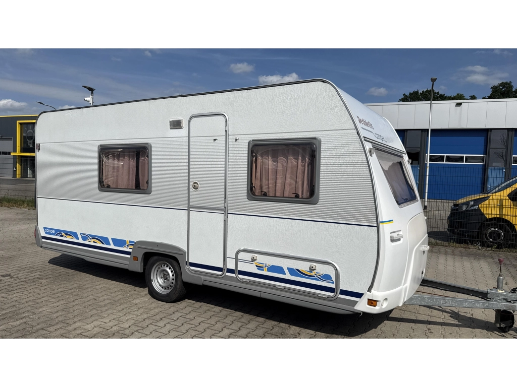 Dethleffs Camper 490 TK 2x zitgroep stapelbed