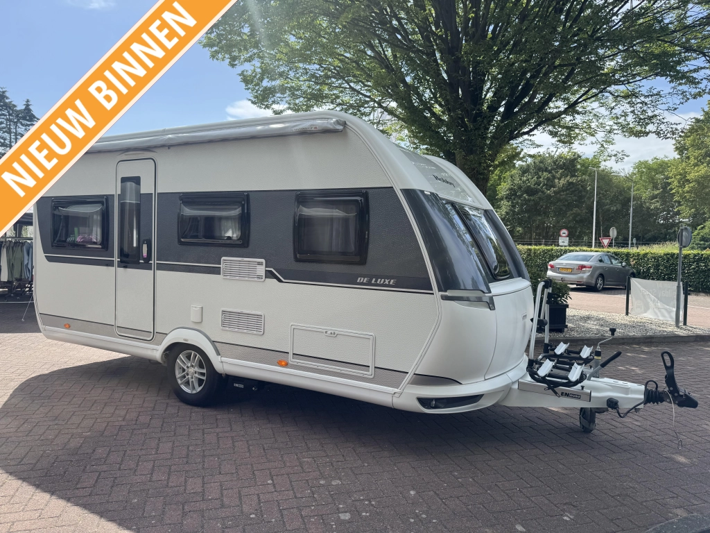 Hobby De Luxe 455 UF Mover,Fietsendrager!