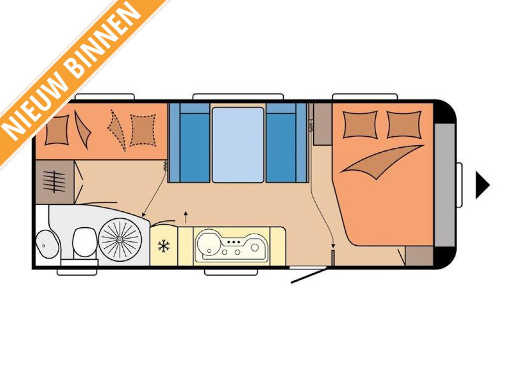 Hobby De Luxe 545 KMF Nieuw | Actie model 2026