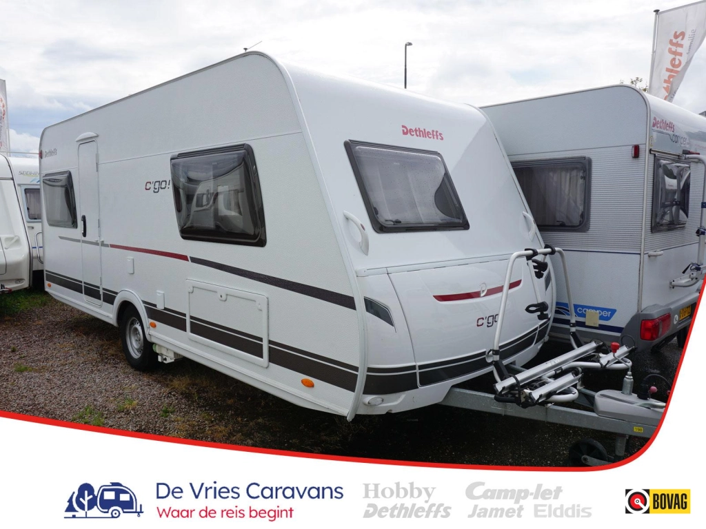 Dethleffs C'Go 495 FR airco,mover,vloerverw,etc
