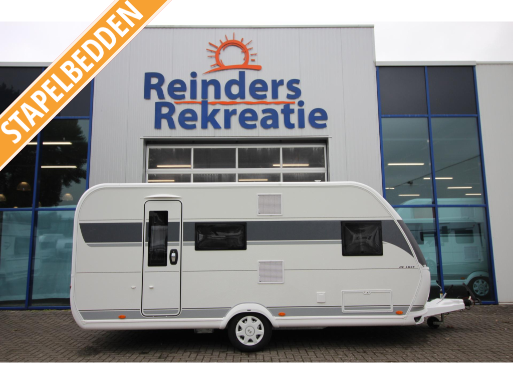 Hobby De Luxe 490 KMF Stapelbedden!