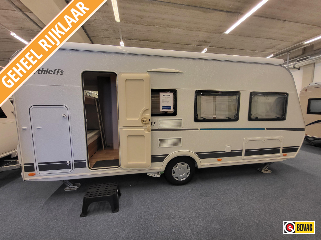 Dethleffs C'Joy 480 QLK luifel, mover, fietsenr.