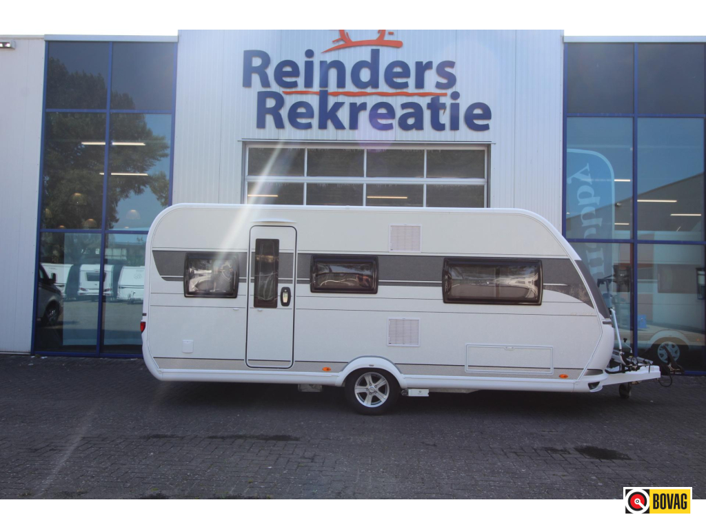 Hobby De Luxe 495 UL Mover,Voortent,Enkel bed