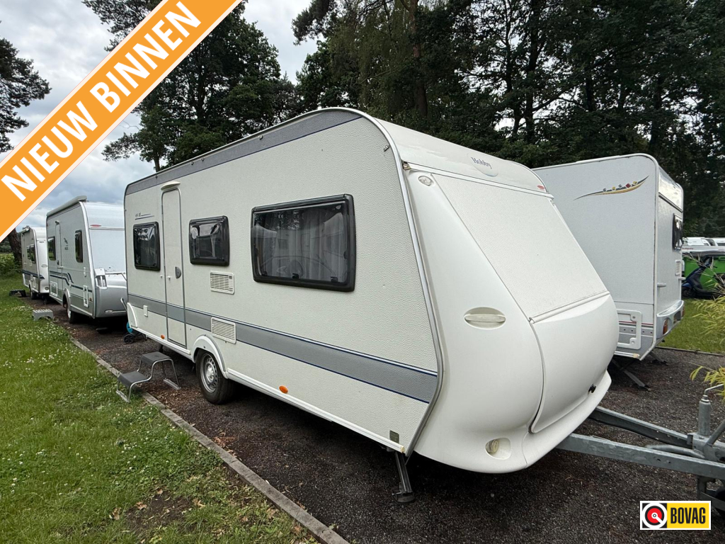 Hobby De Luxe 495 LU +voortent+luifel