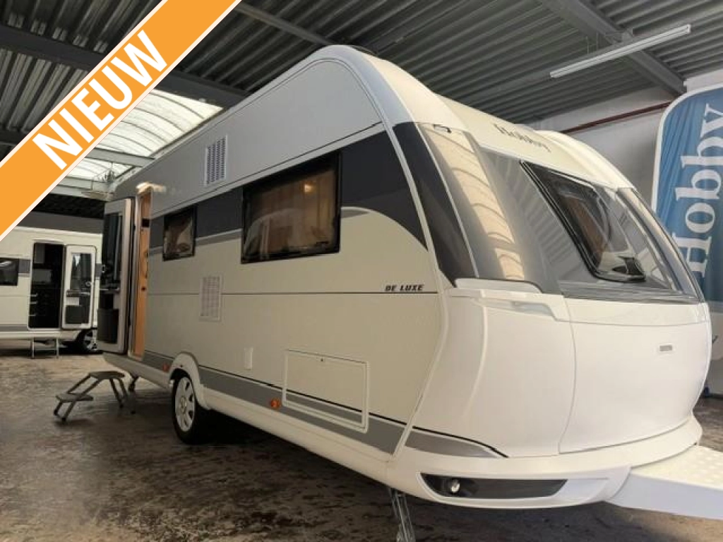 Hobby De Luxe 540 KMFE 1800 KG/ Vloerverwarming