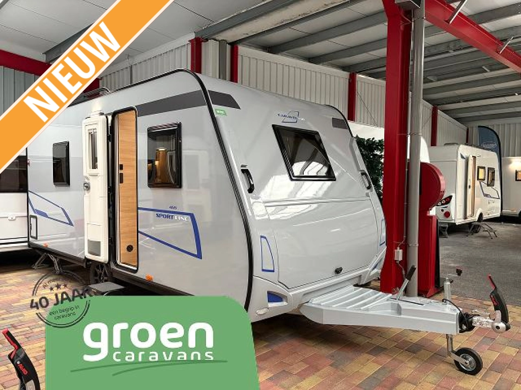Caravelair Sport Line 455 Frans bed
