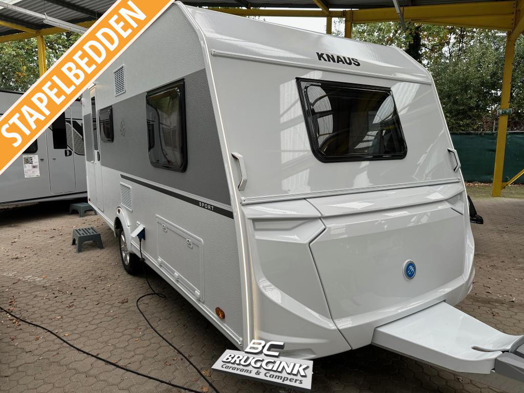 Knaus Sport 500 QDK 3-VOUDIG STAPELBED!!  6-P